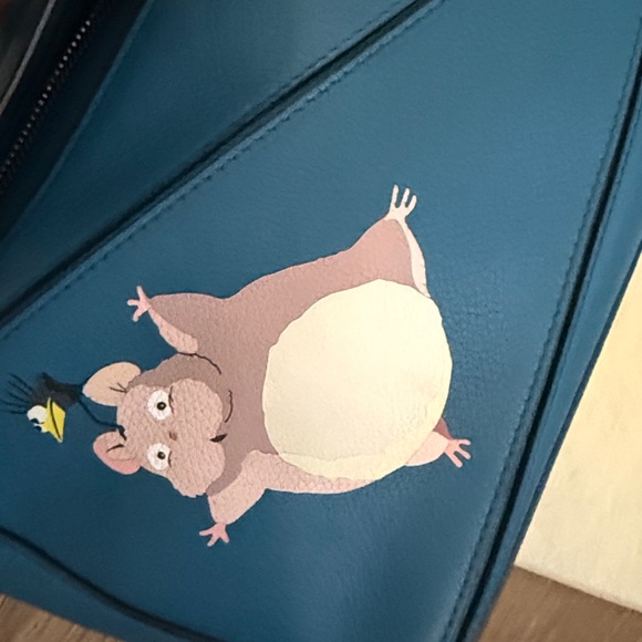 LOEWE x Studio Ghibli Spirited Away Boh Mouse Puzzle Bag Lagoon Blue - Picture 9 of 9